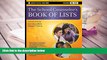 BEST PDF  The School Counselor s Book of Lists Dorothy J. Blum Ed.D.  For Kindle