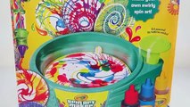 Crayola Spin Art Maker DIY Spinning Swirls Art with Primary Colors