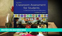 Download [PDF]  Classroom Assessment for Students in Special and General Education (3rd Edition)