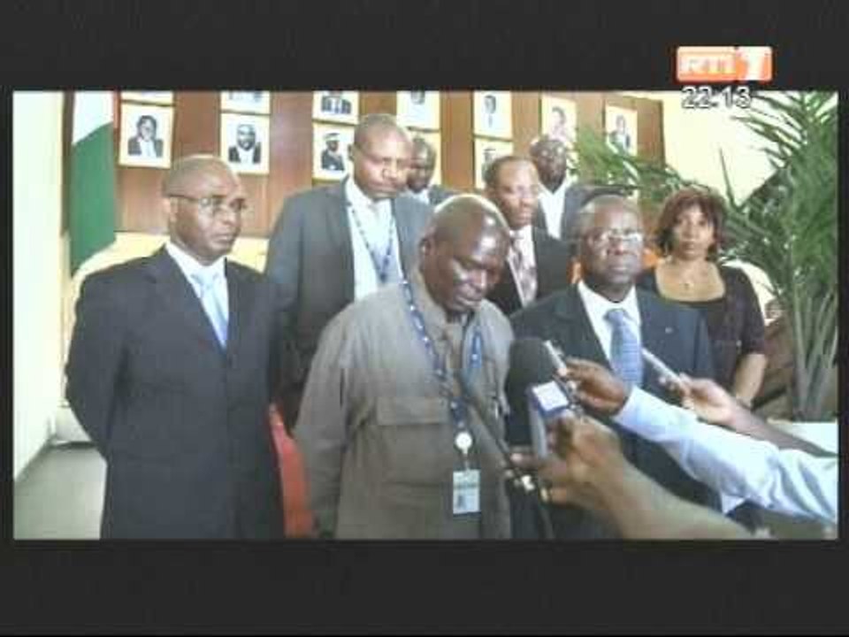 Le Ministre Ahoussou Jeannot a reçu Doudou Diène,expert indépendant des Nations Unies