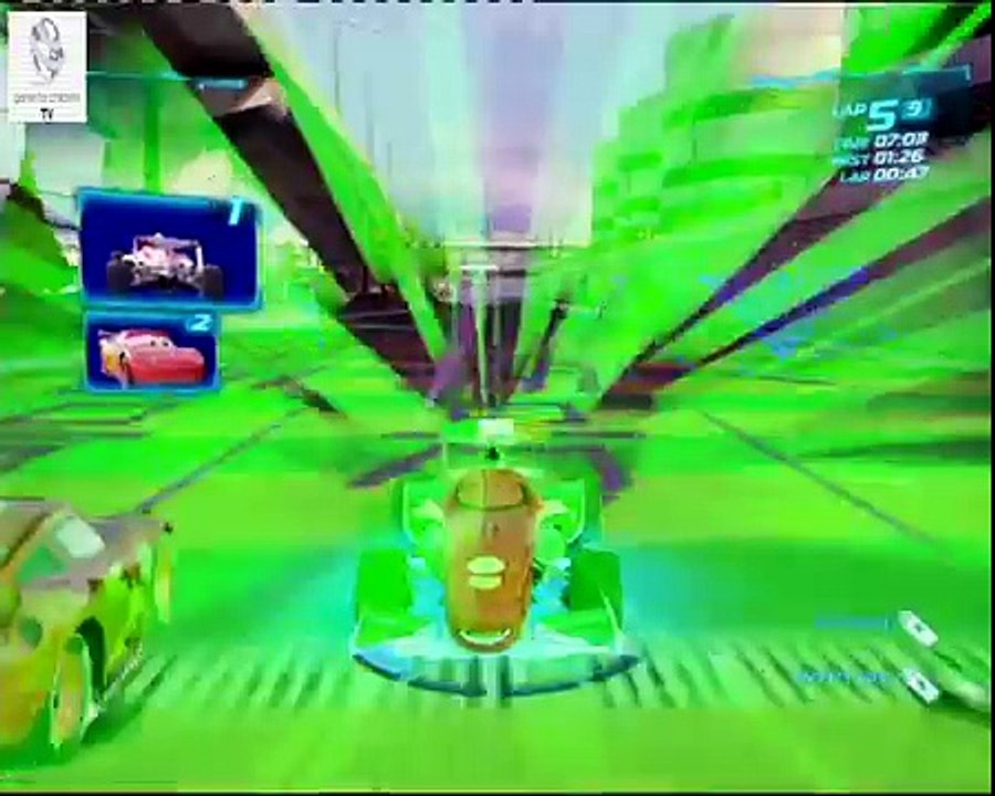 Cars 2 Game - Francesco Bernoulli - Runway Tour - Disney Car Games - Eng