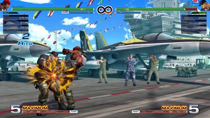 Ralf 78% DMG 3 bars THE KING OF FIGHTERS XIV