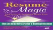 [Read Book] Resume Magic, 4th Ed: Trade Secrets of a Professional Resume Writer (Resume Magic: