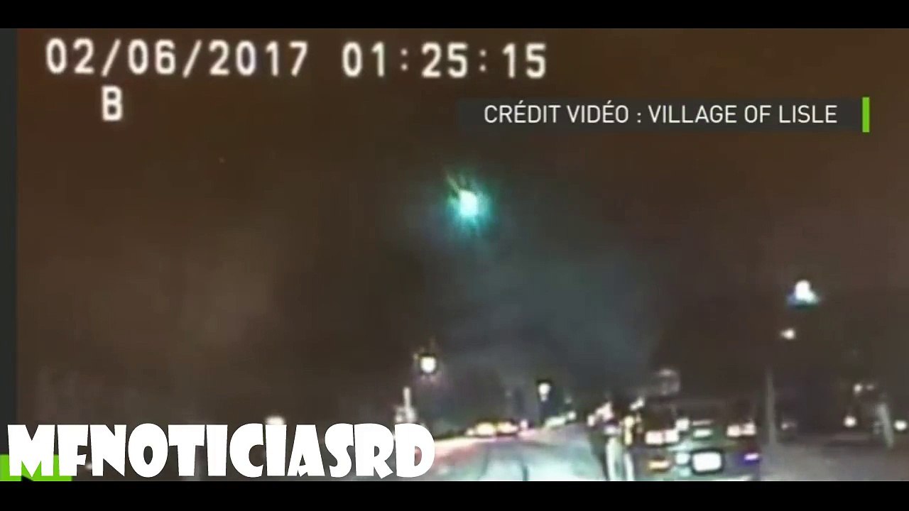 Un énorme météore traverse le ciel des Etats-Unis/enorme meteorito cae