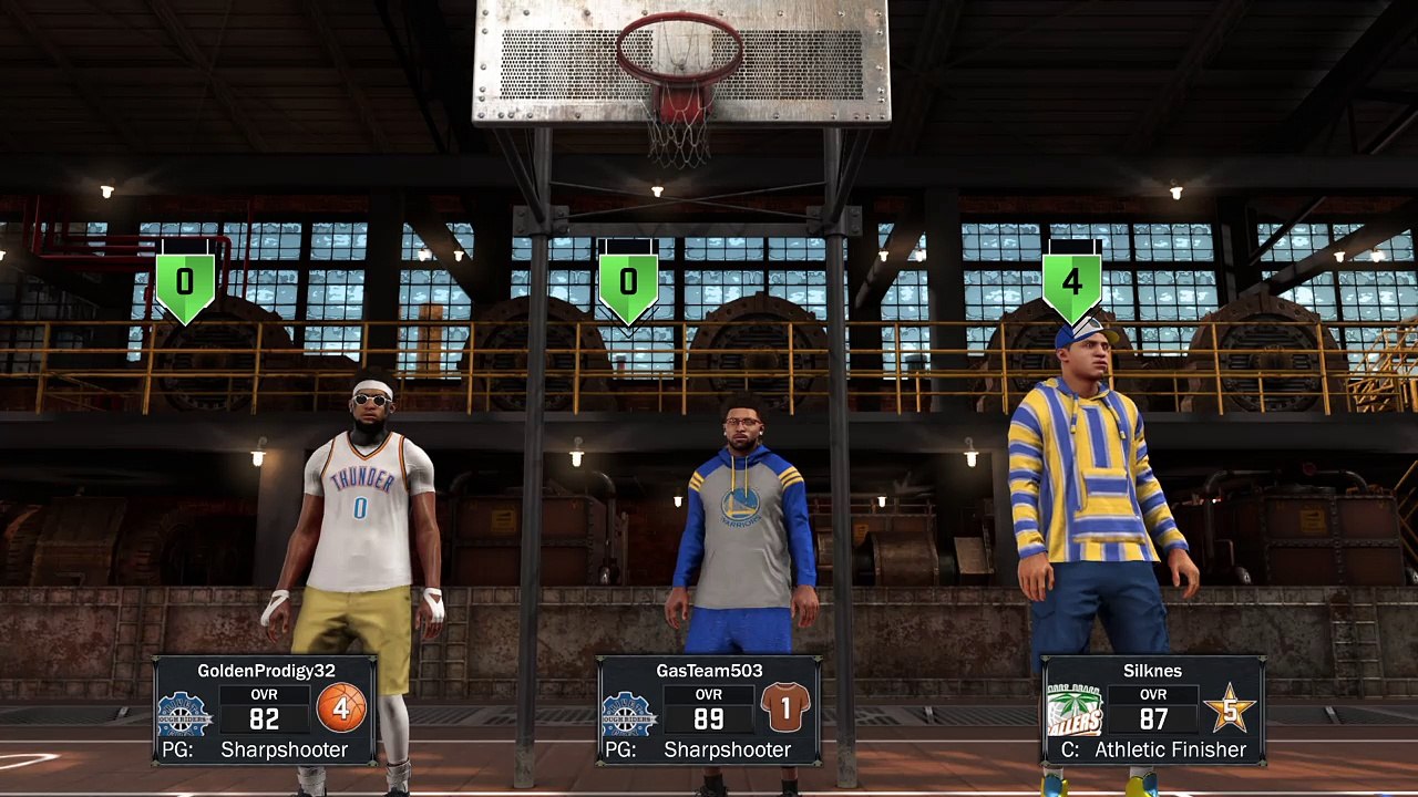 NBA 2K17 green floater