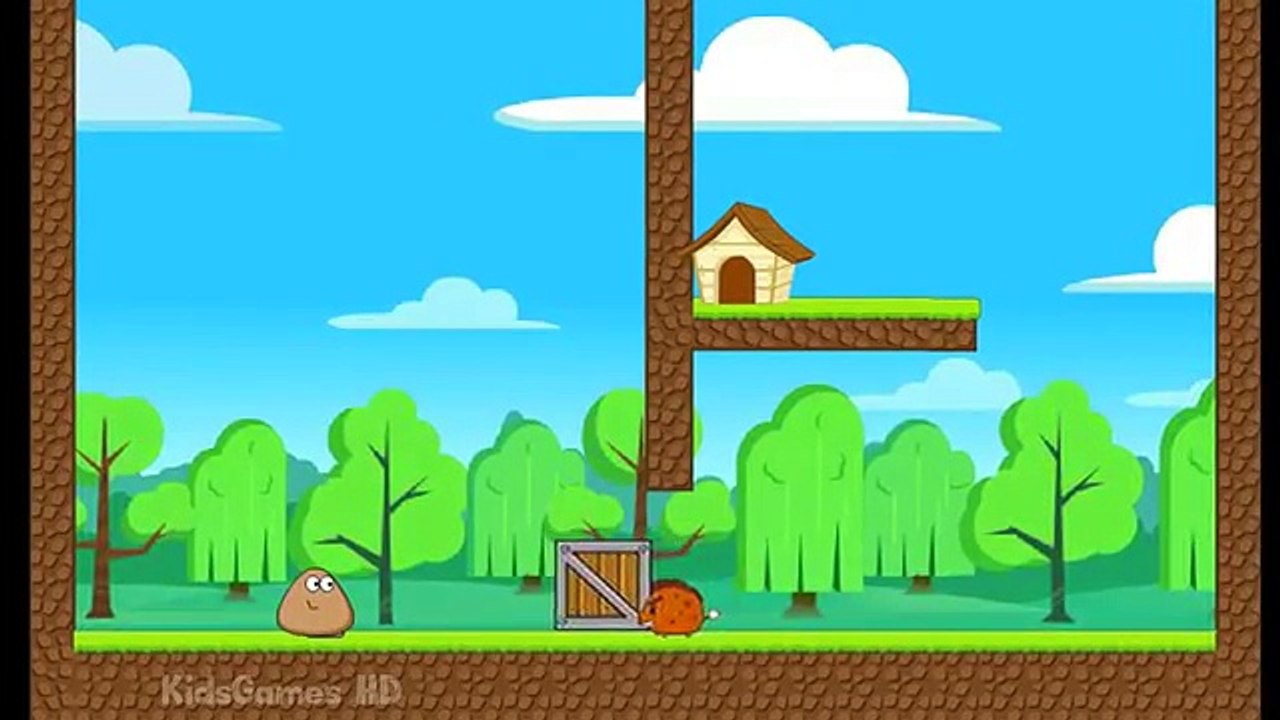 Pou Back Home Cartoon #2 Pou Baby Game for Kids - Pou Back Home