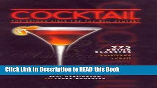 Read Book Cocktail: The Drinks Bible for the 21st Century Full Online