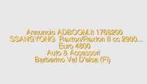 SSANGYONG  Rexton/Rexton II cc 2900...