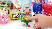 Gumball Machine Game with Paw Patrol, PJ Masks, Bubble Guppies Elsa Anna Toddlers LEARN Colors