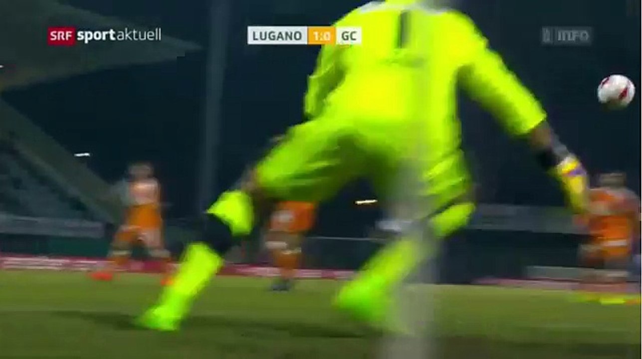 FC Lugano 3:0  Grashhopers Zürich (Swiss Super League 11 February 2017)