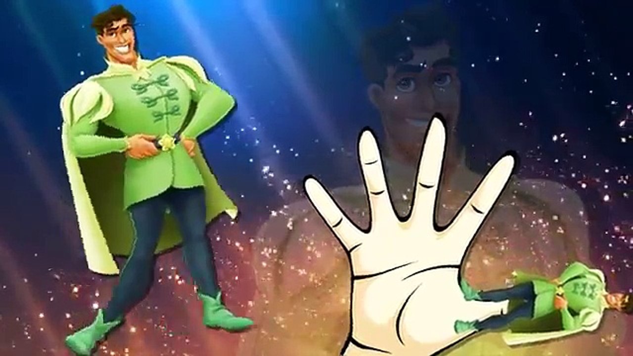 Finger Family Children Nursery Rhymes The Princess And The Frog Cartoon | Finger Family Rhymes