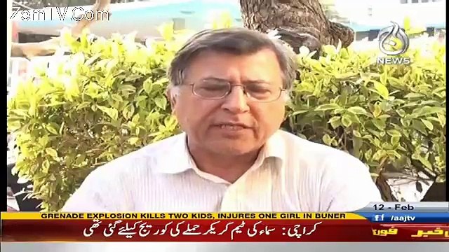 Islamabad Tonight With Rehman Azhar – 12th February 2017