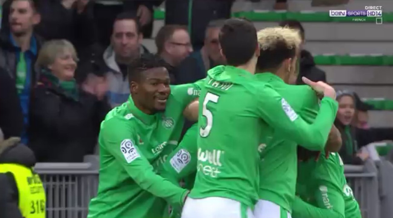 ASSE - Saint Etienne 4-0 FC Lorient - Le Résumé Du Match Exclusive , Full Highlights (12/02/2017) / LIGUE 1