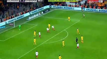 Eren Derdiyok Goal HD - Galatasaray 1-2 Kayserispor 12.02.2017