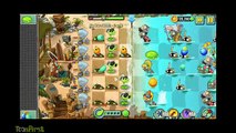 Plants Vs Zombies 2 - Bowing time, Beach World Day 10 - Gameplay