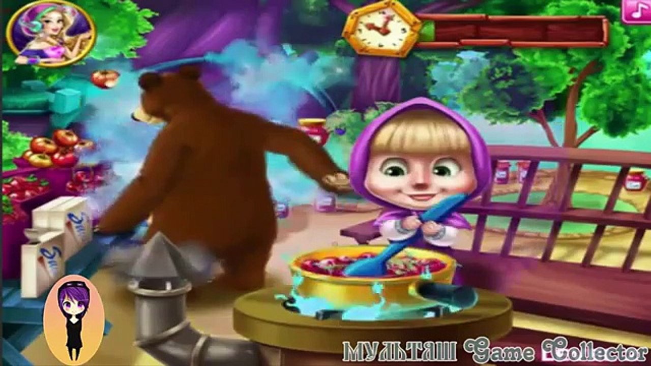Masha And Bear Kitchen Mischief. Маша и Медведь Кухня Беда.