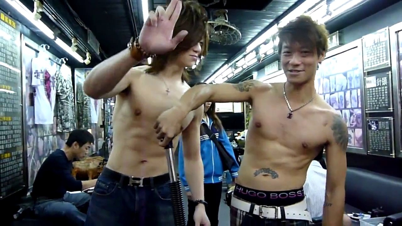 タトゥー,台湾,台北,西門町でTattoo in Taiwanホストクラブ