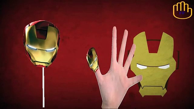Ironman цвета леденец Finger Семья | Lollipop Finger Семейные песни | Потешки для детей