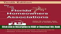 BEST PDF The Law of Florida Homeowners Associations (Law of Florida Homeowners Associations