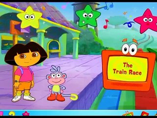 Dora The Explorer The Train Race
