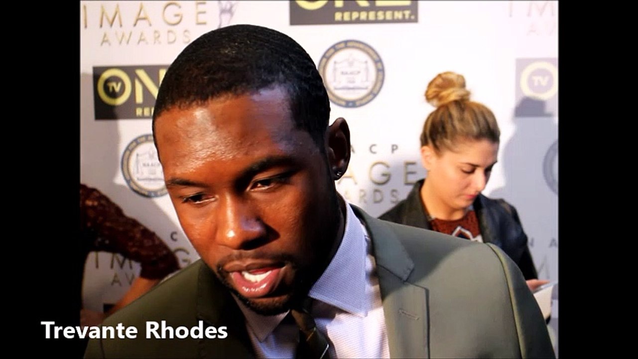 Trevante Rhodes of Moonlight at 2017 NAACP Image Awards Nominations Luncheon