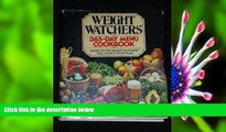 READ book Weight Watchers 365-Day Menu Cookbook (Based On The Weight Watchers Full-Choice Food