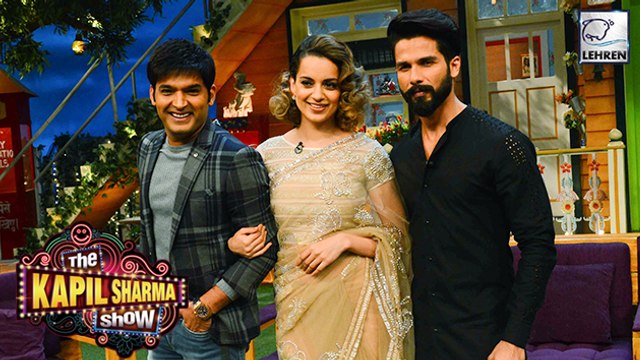 Shahid & Kangana On The Sets Of 'The Kapil Sharma Show'