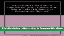 [Read Book] Insurance Law and Regulation: Cases and Materials (University Casebook Series) Online