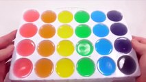 DIY Water Drop Jelly Gummy Pudding Learn Colors Slime Toy Surprise Eggs Toys YouTube