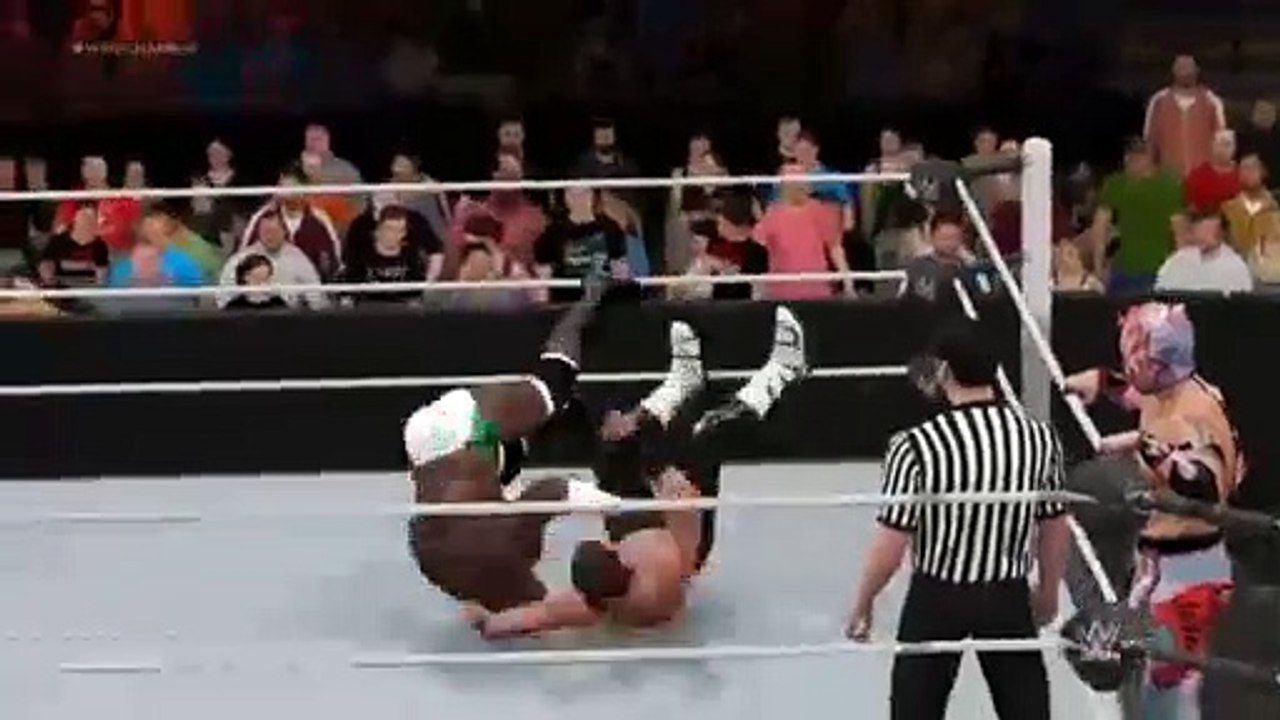 WWE Elimination Chamber 2017 - April 2nd 2017 - 2-12-2017 Full Show Part 1 WWE 2K17 (251)