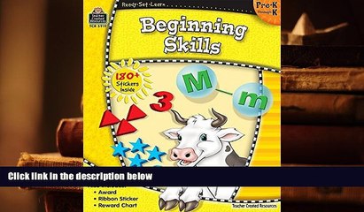 PDF [DOWNLOAD] Ready-Set-Learn: Beginning Skills PreK-K Teacher Created Resources Staff  Pre Order