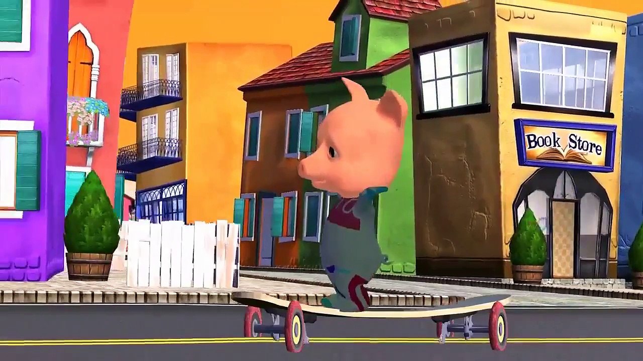 3D Dinosaurs Cartoon Pig Vs Elephant Fighting Videos Animal Sounds Video For Kids