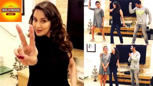 Alia Bhatt and Varun Dhawan Dance on 'Tamma Tamma' with Madhuri Dixit | Bollywood Asia