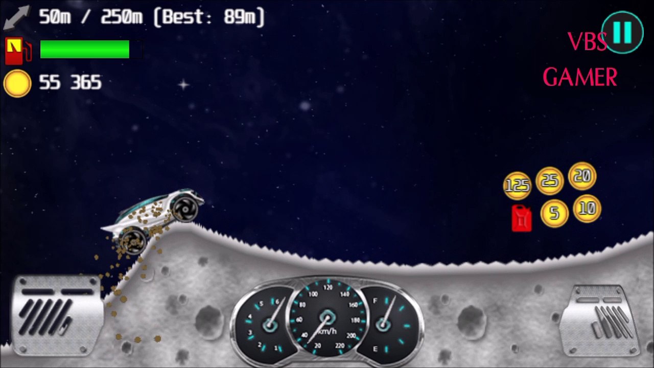 Alian Monster Car Racing On Moon Android Gameplay