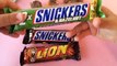 Snickers, Mars, Lion Snickers & Hazelnut Yummy Chocolate Opening