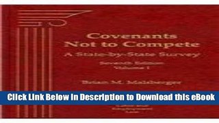 [Read Book] Covenants Not to Compete: A State-by-state Survey, 3 Volume Set Kindle