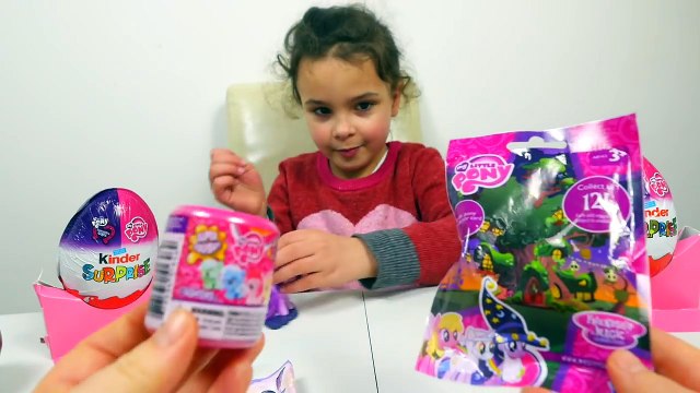 MLP Maxi Kinder Surprise Eggs with Surprise toys inside from My Little Pony Special Edition