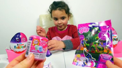 MLP Maxi Kinder Surprise Eggs with Surprise toys inside from My Little Pony Special Edition