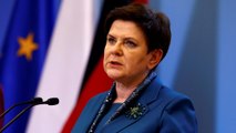 رئيسة وزراء بولندا في المستشفى اثر تعرضها لحادث سيارة