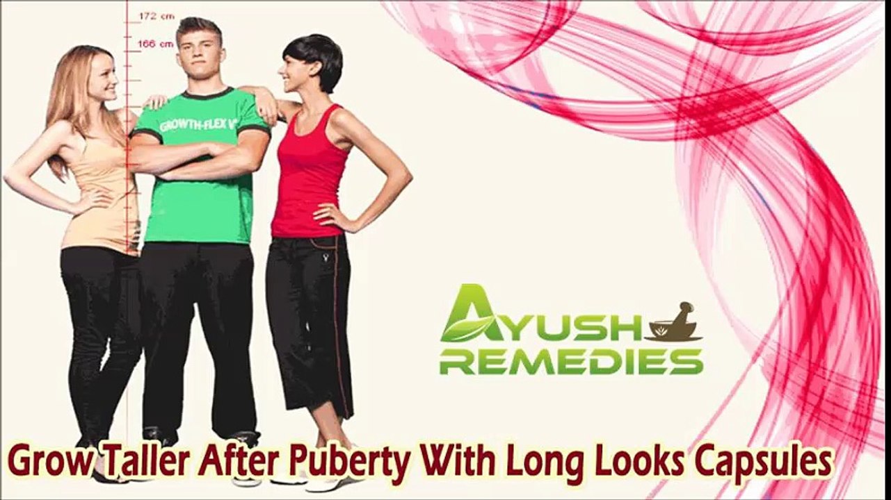 Grow Taller After Puberty With Long Looks Capsules