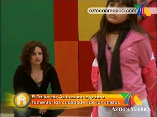 Las clases de actuación de los alumnos!!