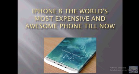 IPHONE 8 LEAKED PHOTOS AND SPECIFICATIONS|EXCLUSIVE