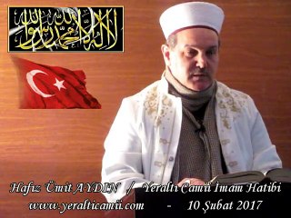 Hafız Ümit AYDIN / " GURUR KİBİR " Cuma Vaazı.