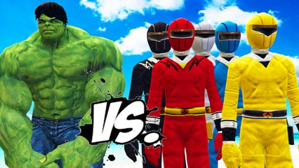 THE INCREDIBLE HULK VS POWER RANGERS - EPIC BATTLE