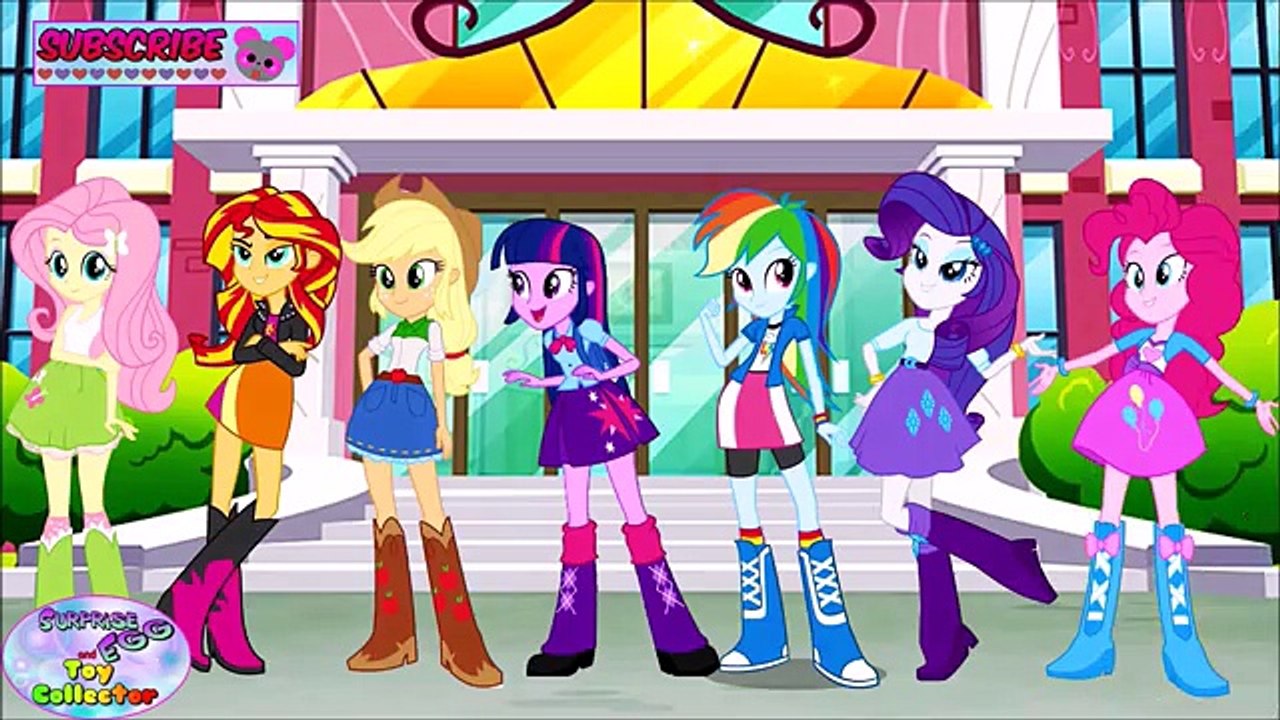 My Little Pony Transforms Pinkie Pie Rarity Color Swap Mane 6 7 Surprise Egg and Toy Collector SETC