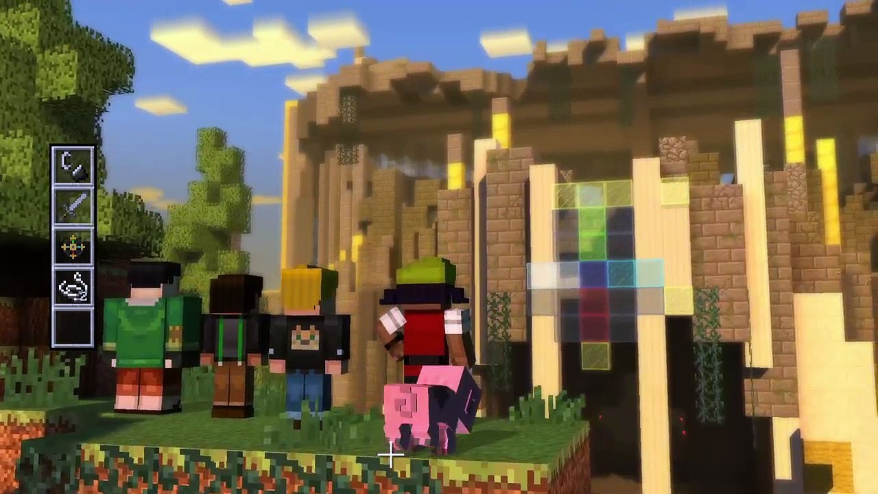 Welcome to minecraft story mode episode 1 gameplay (158)