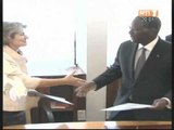 Le Chef de l'Etat SEM Alassane Ouattara a effectuer une visite une siège de l