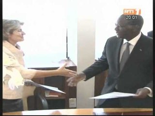 Le Chef de l'Etat SEM Alassane Ouattara a effectuer une visite une siège de l"UNESCO à Paris