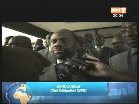 Hamed Bakayoko, ministre de l'interieur a échangé avec les responsables du CRND