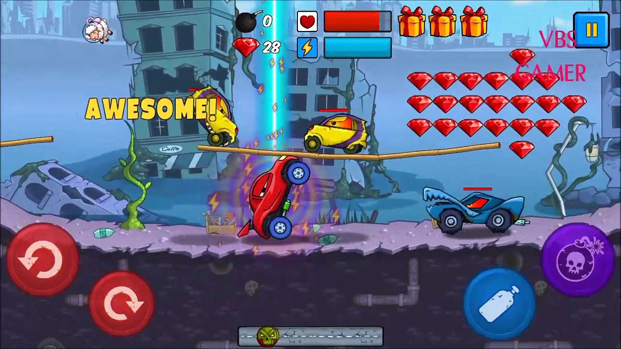 Crazy Monster Talking Car Family Funny Baby Kid Android Gameplay